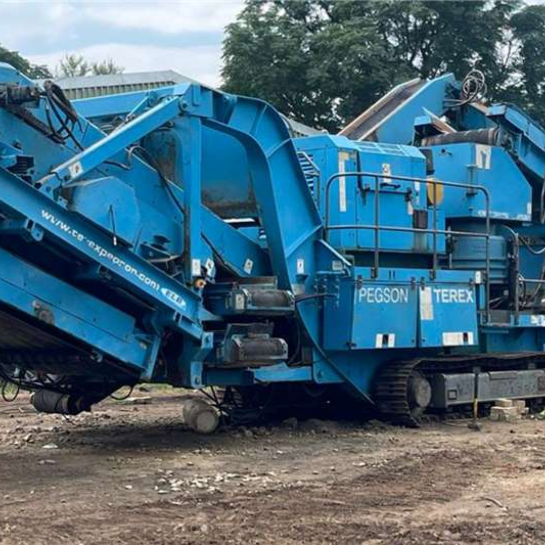 Central de Britagem Móvel Terex Crusher